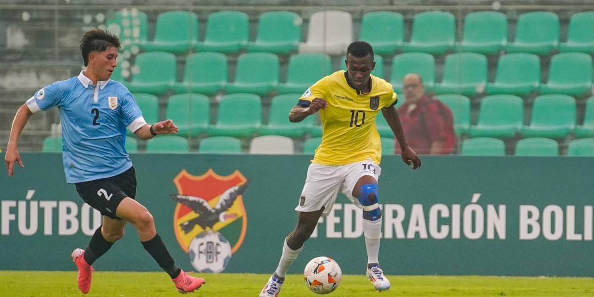 Ecuador empata con Uruguay en el debut del Sudamericano sub 15