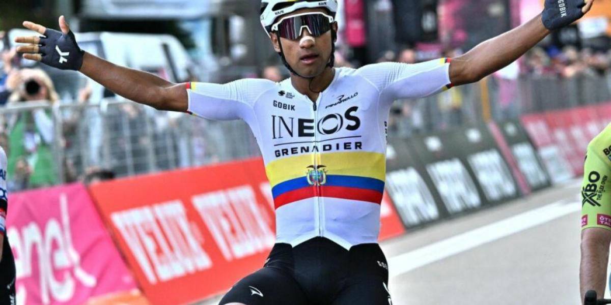 La Vuelta a España 2024: Jhonatan Narváez termina séptimo y escala en la general