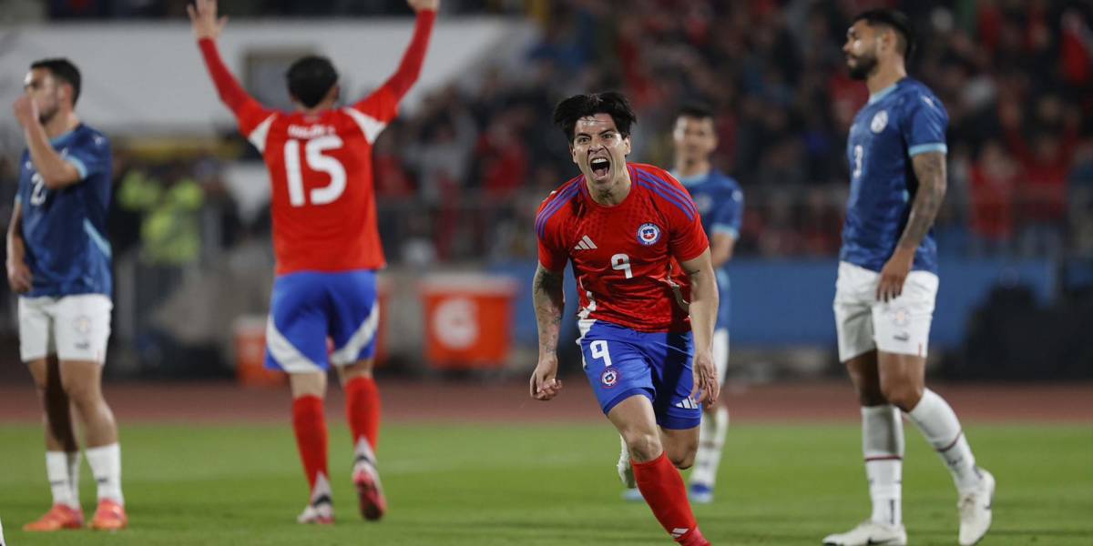 Chile goleó a Paraguay en partido amistoso, previo a la Copa América 2024