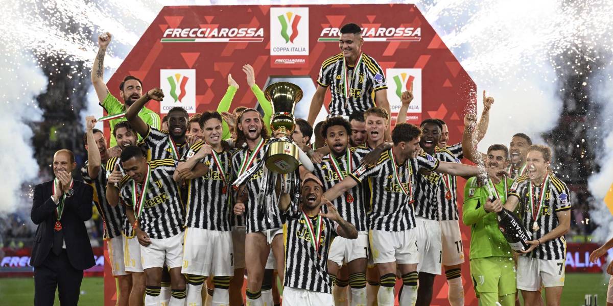 La Juventus venció al Atalanta y es campeón de la Copa Italia
