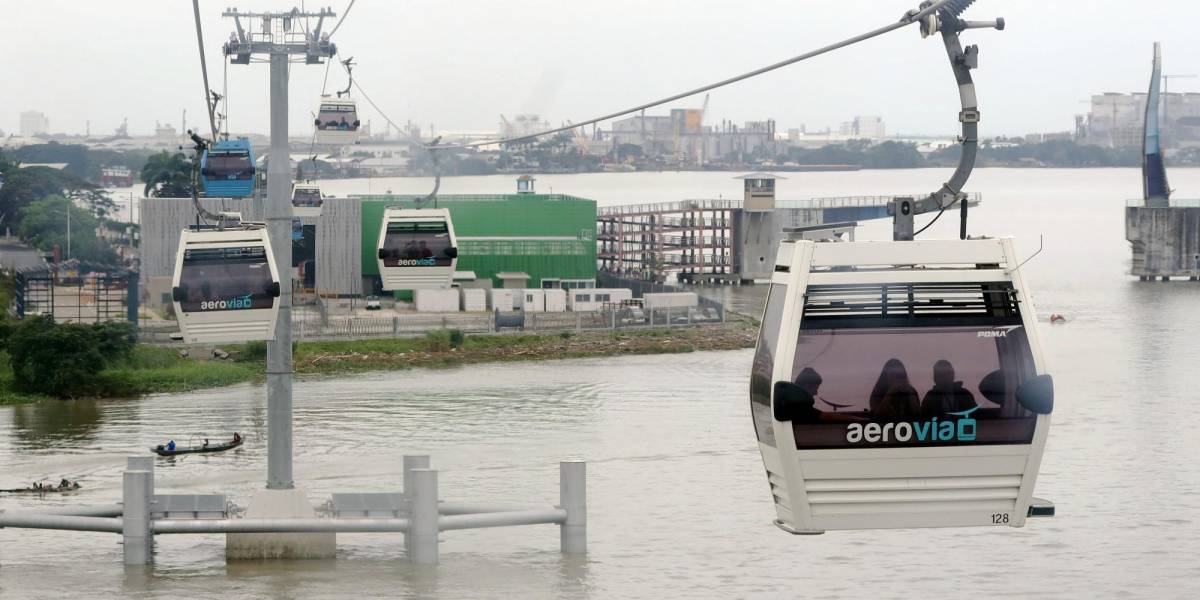 La aerovía suspendió su operación de manera momentánea por un corte de luz