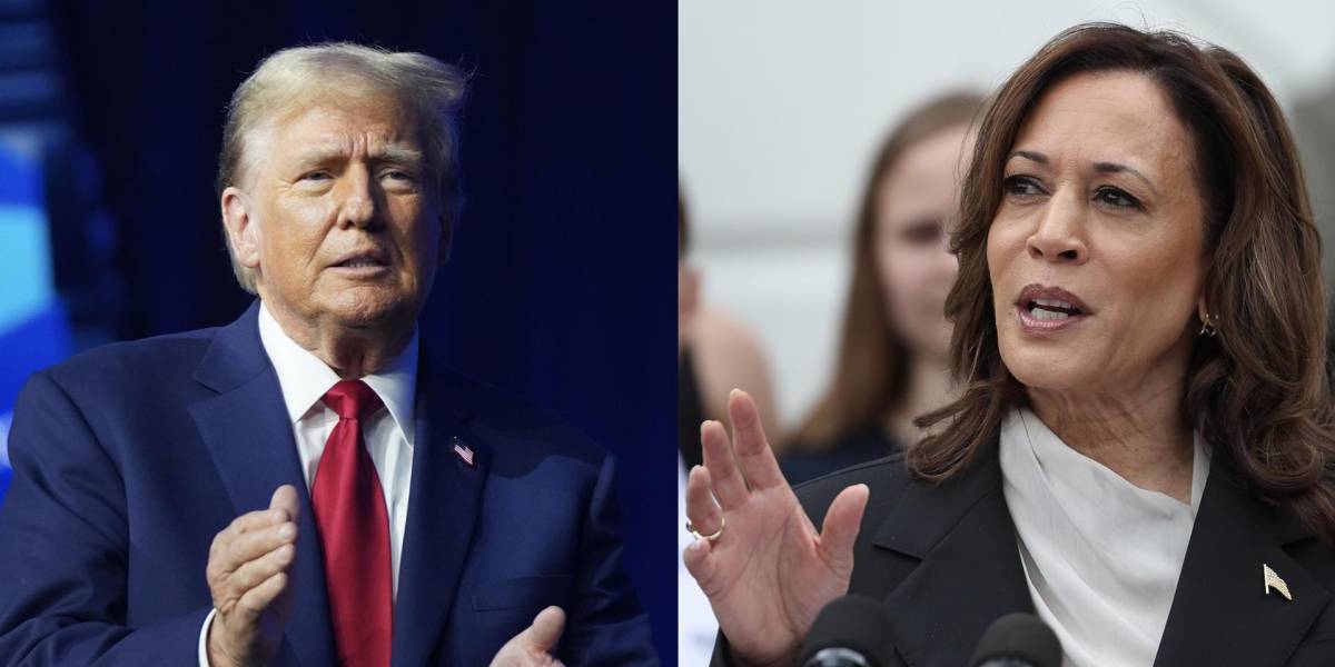 Harris y Trump pelean por siete estados clave sin claros márgenes en las encuestas