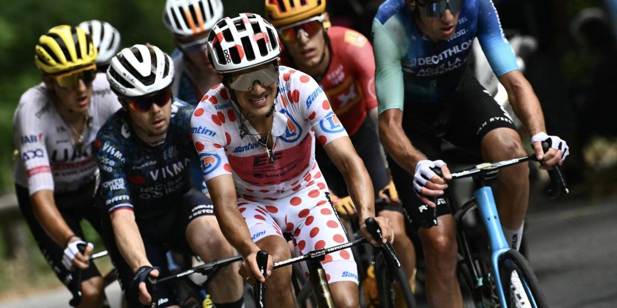 ¡Carapaz es el rey de la montaña del Tour de Francia 2024!