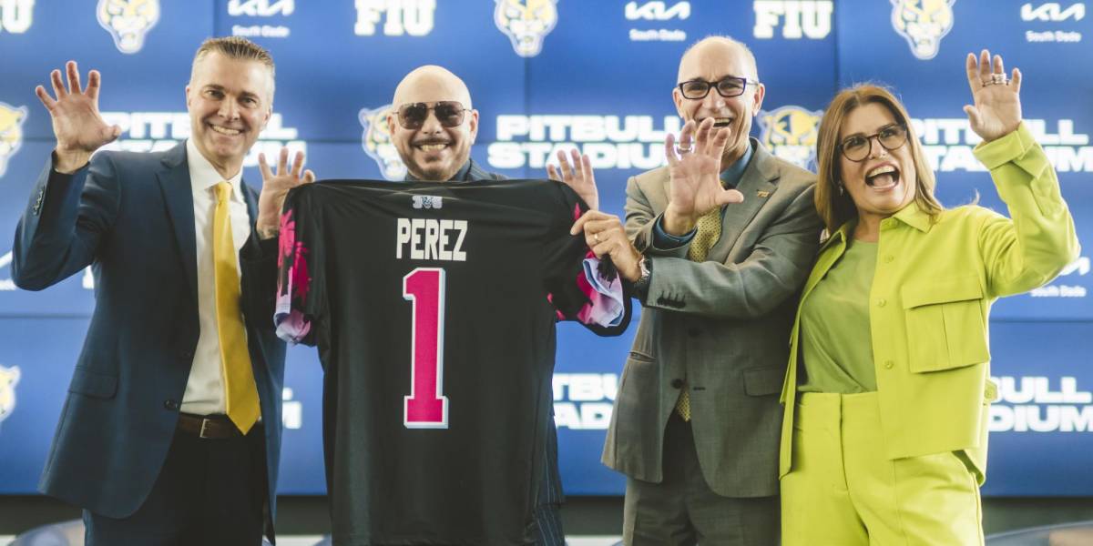 El estadio de la Universidad Internacional de Florida ahora lleva el nombre de Pitbull