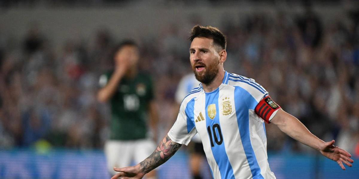 Argentina, con Lionel Messi de figura, aplastó a Bolivia 6-0