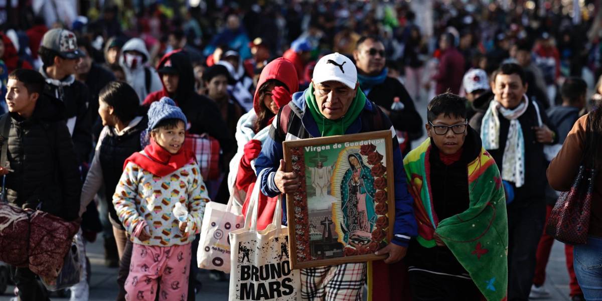 12 de diciembre: Miles de fieles celebran el Día de la Virgen de Guadalupe