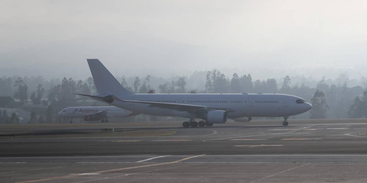 Los vuelos del 18 de mayo en el aeropuerto de Quito se reprograman por trabajos de mantenimiento