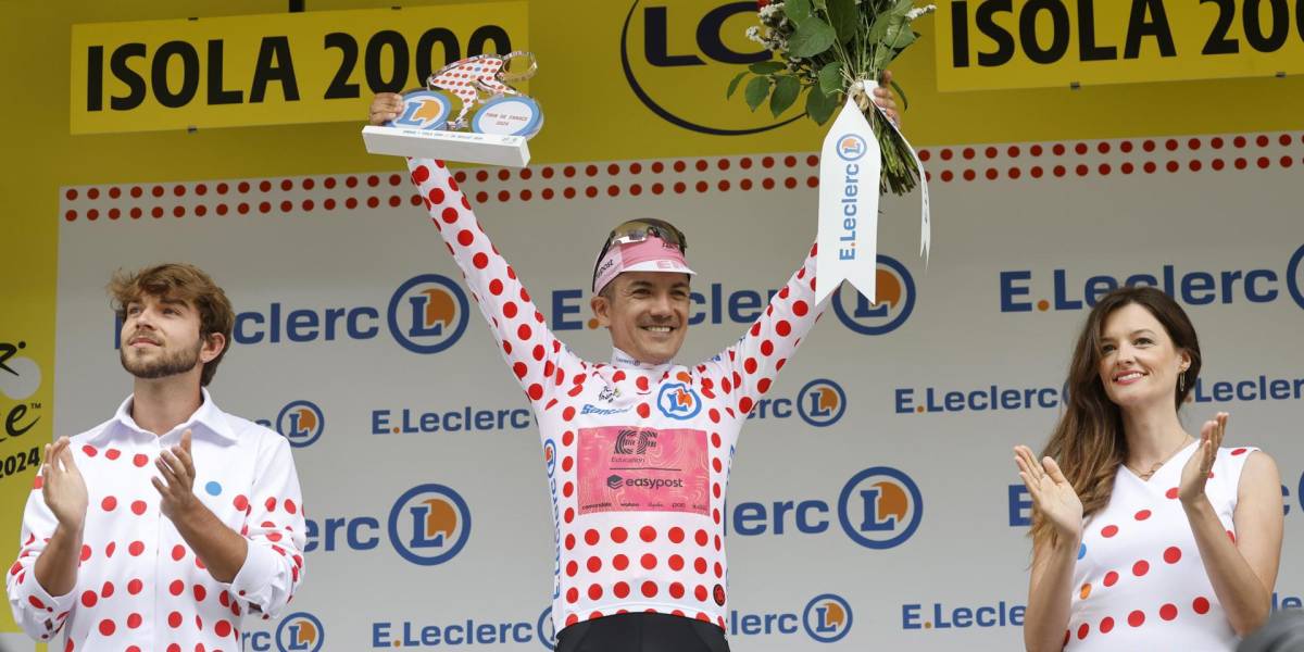 ¿Cuánto dinero gana Richard Carapaz por ser el rey de la montaña en el Tour de Francia?