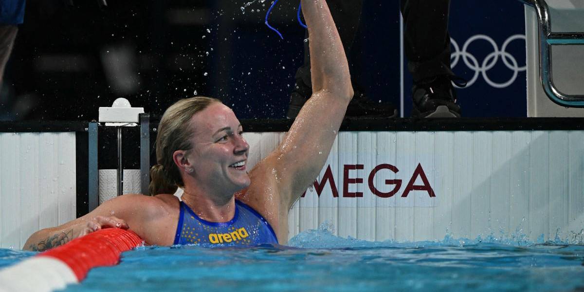 La sueca Sjöström gana el oro de los 50 m libre de París-2024