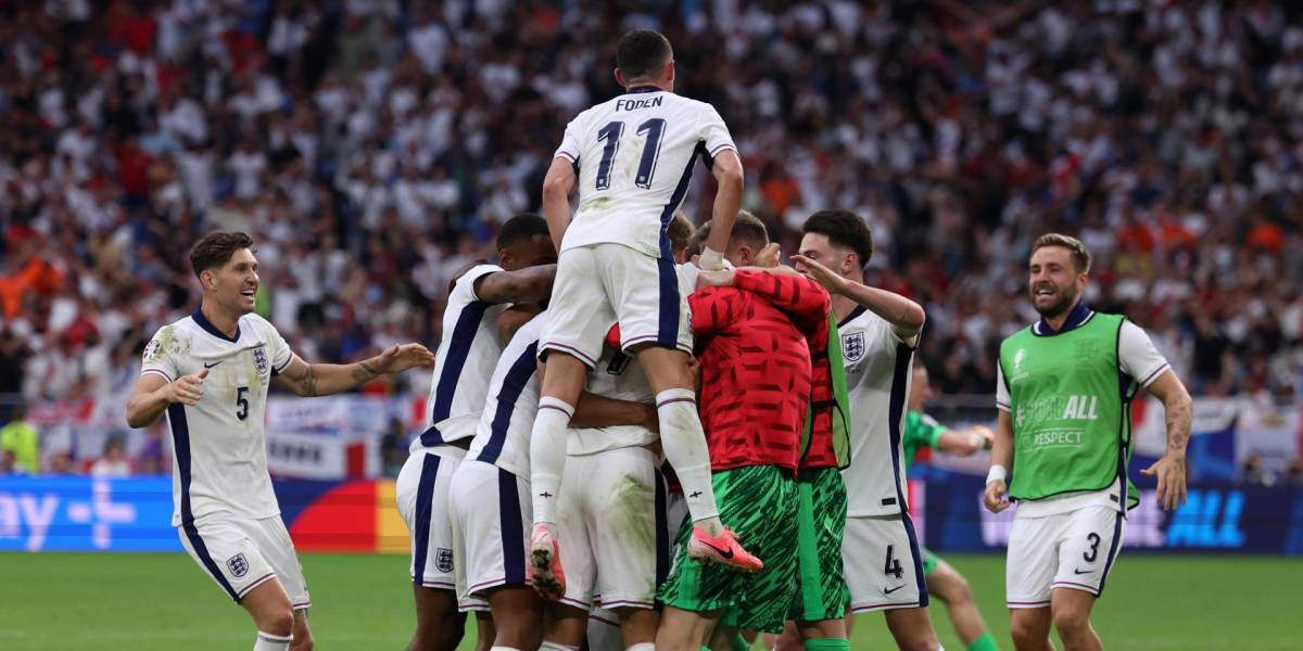 Inglaterra remontó, venció en tiempo extra a Eslovaquia y se clasificó a los cuartos de final de la Eurocopa