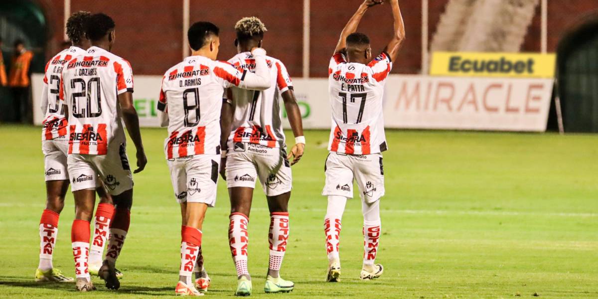 Técnico Universitario goleó 3-0 a Libertad