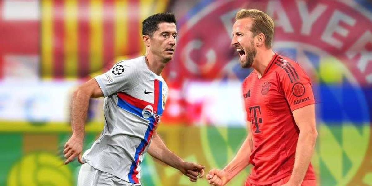 FC Barcelona vs. Bayern Munich: Lewandowski y Kane, los dos delanteros más en forma de Europa frente a frente