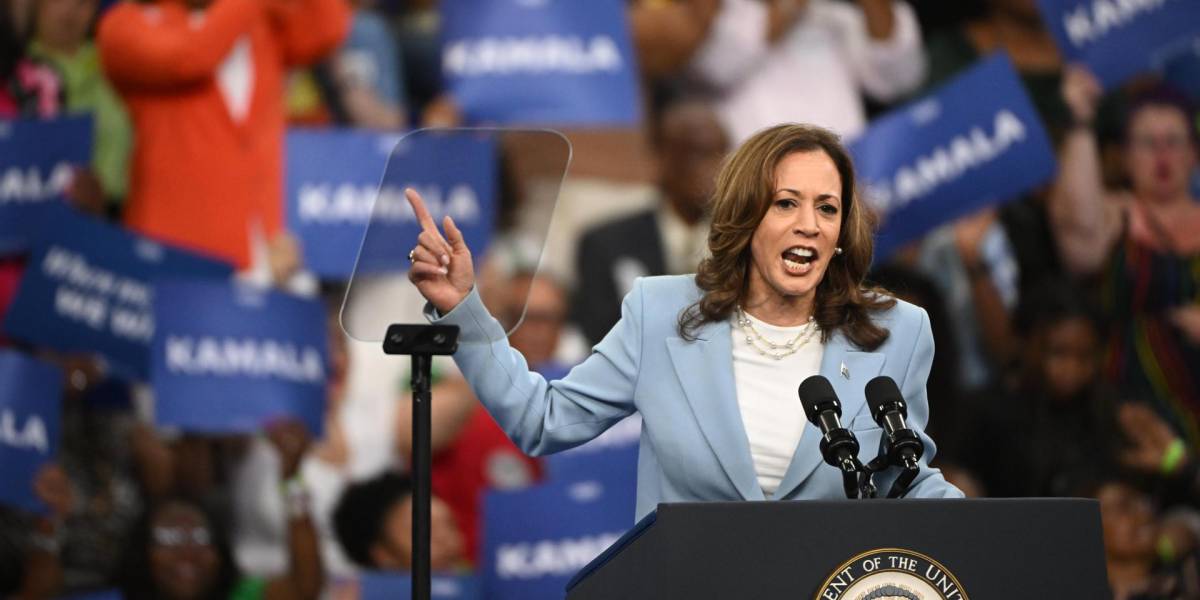 Kamala Harris manda mensaje a Trump: Si tienes algo que decirme, dímelo en la cara