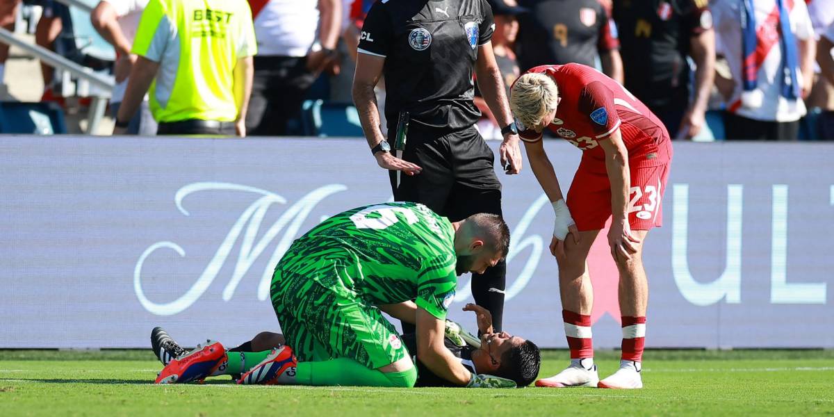 Susto en la Copa América 2024: El juez de línea del Perú vs. Canadá se desmayó por el calor