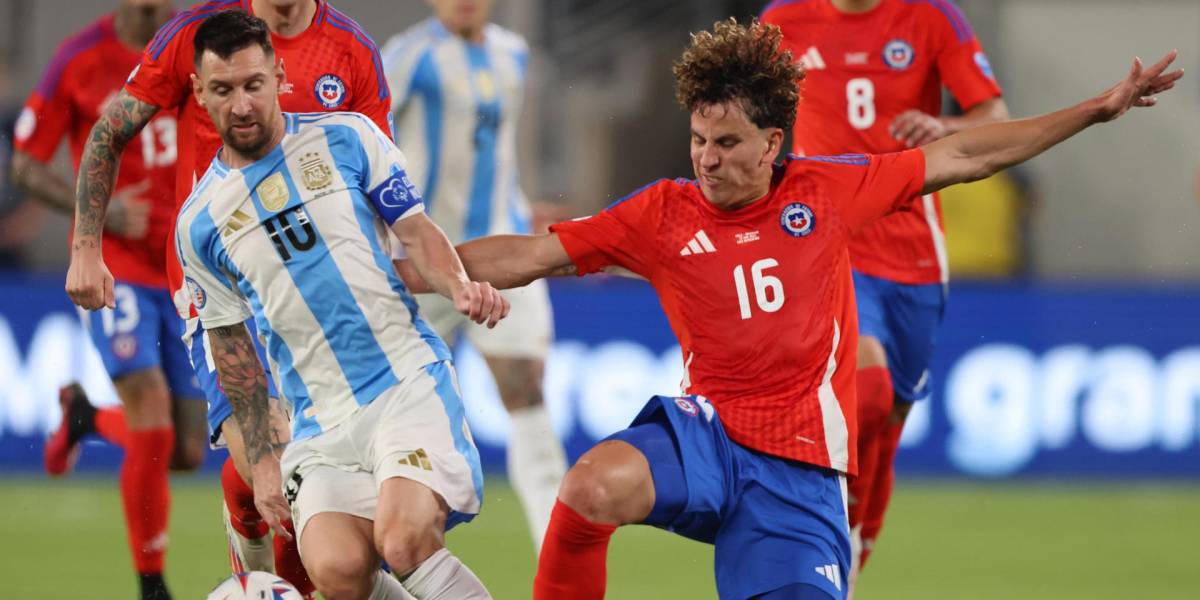 Argentina vence 1-0 a Chile y clasifica a cuartos de final de la Copa América 2024