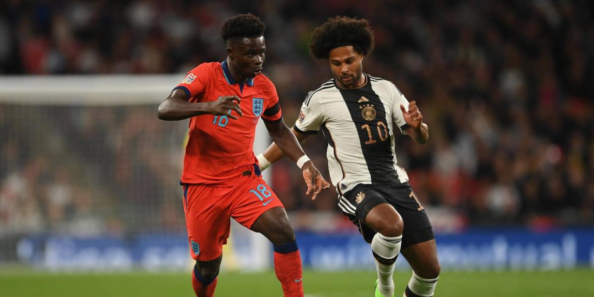 Inglaterra y Alemania empatan 3-3 en un vibrante partido