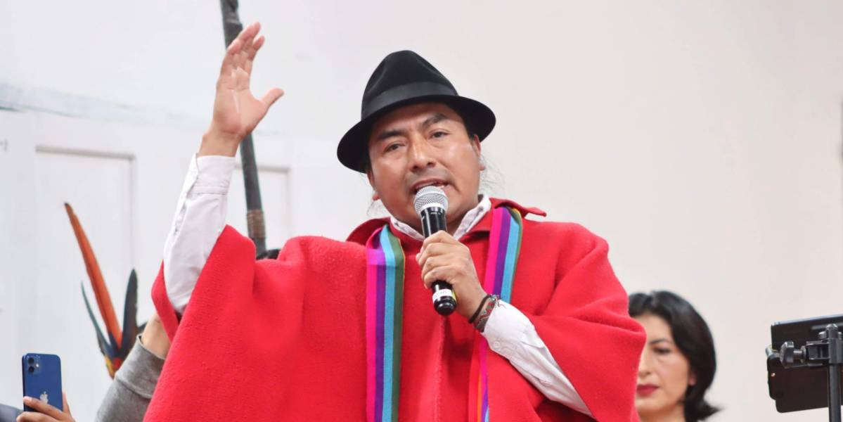 Elecciones 2025 | Pachakutik escoge a Leonidas Iza como su precandidato a la Presidencia de Ecuador