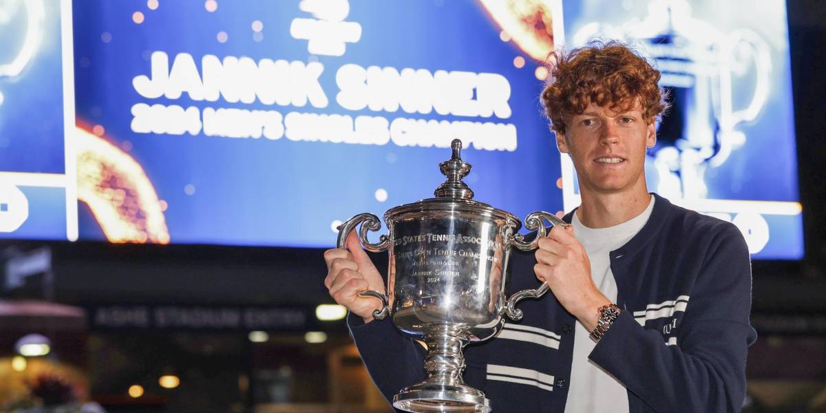 Jannik Sinner, tras ganar el US Open, se mantiene como número uno en el ranking ATP