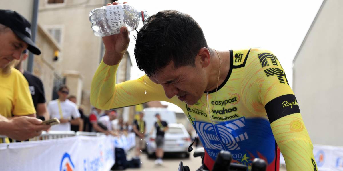 Richard Carapaz subió un puesto en la tabla general culminada la etapa 7 del Tour de Francia