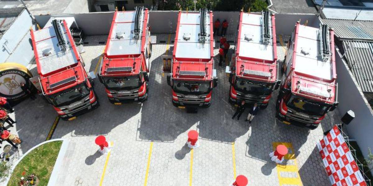 Quito tiene nueva estación de bomberos ubicada en la avenida Mariscal Sucre