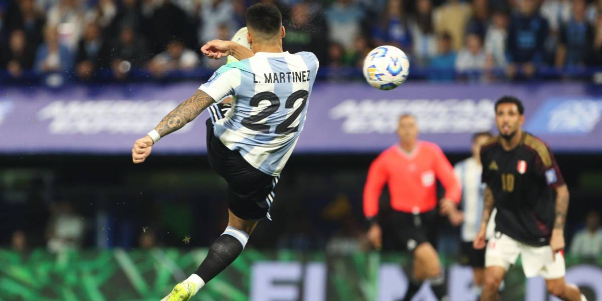 Lautaro Martínez igualó el récord de Diego Maradona