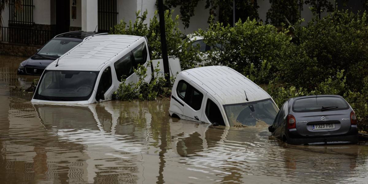 Un intenso temporal en el sur de España deja varios muertos y al menos siete desaparecidos