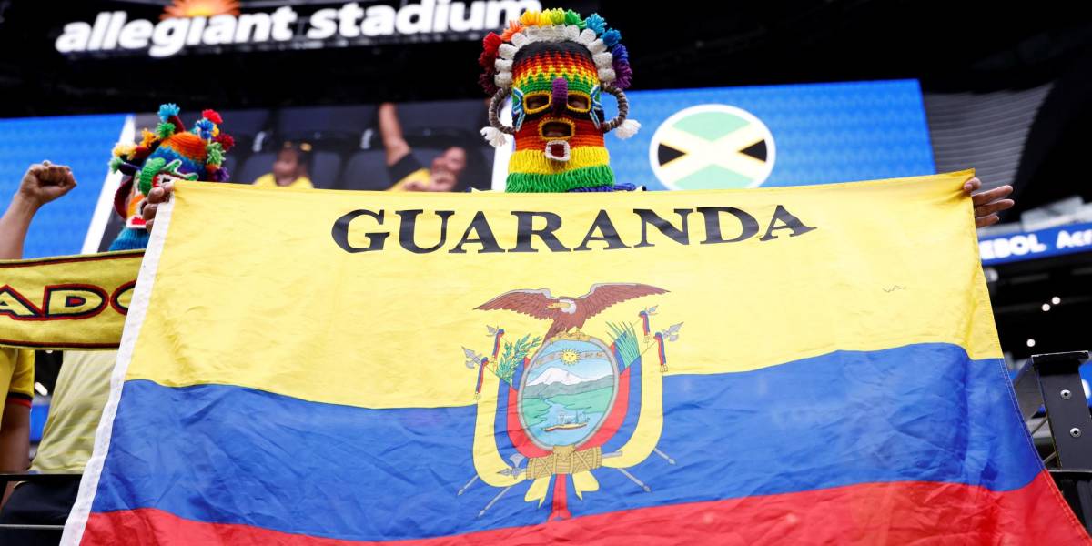 Houston se pinta de amarillo, azul y rojo: así fue el banderazo de los hinchas ecuatorianos