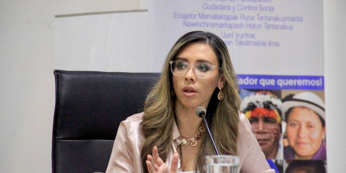 Mishelle Calvache, vicepresidenta del Cpccs, denuncia una amenaza contra su integridad