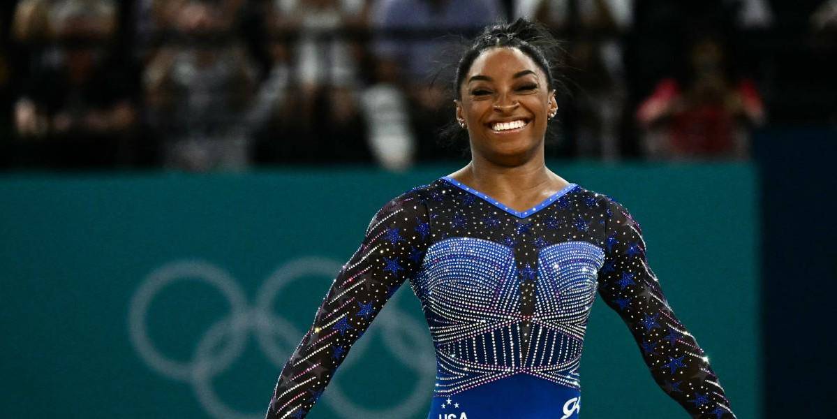 Simone Biles consiguió su segunda medalla de oro en los Juegos Olímpicos de París 2024