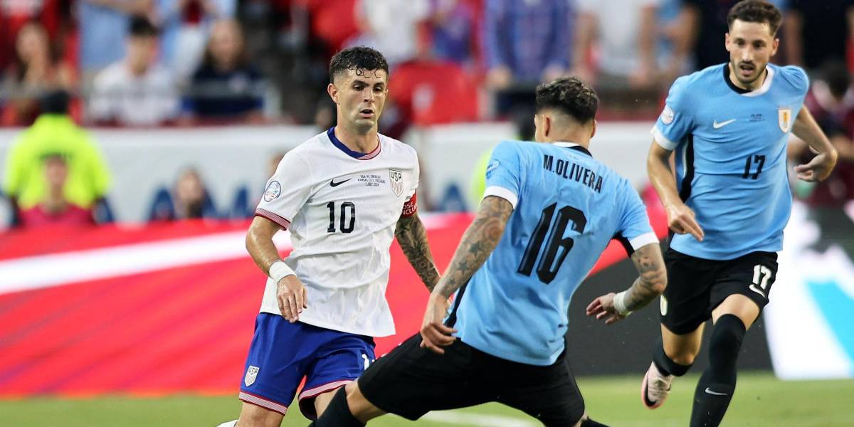Estados Unidos quedó eliminada de la Copa América, tras perder contra Uruguay