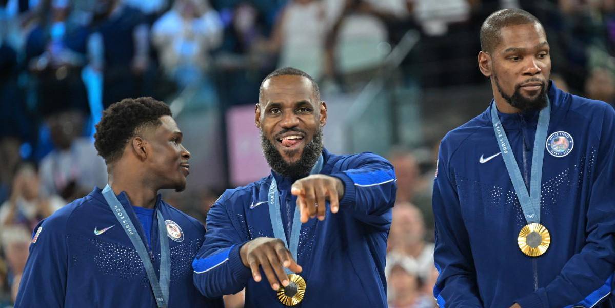 Lebron James es elegido como el mejor jugador del básquet masculino en París 2024