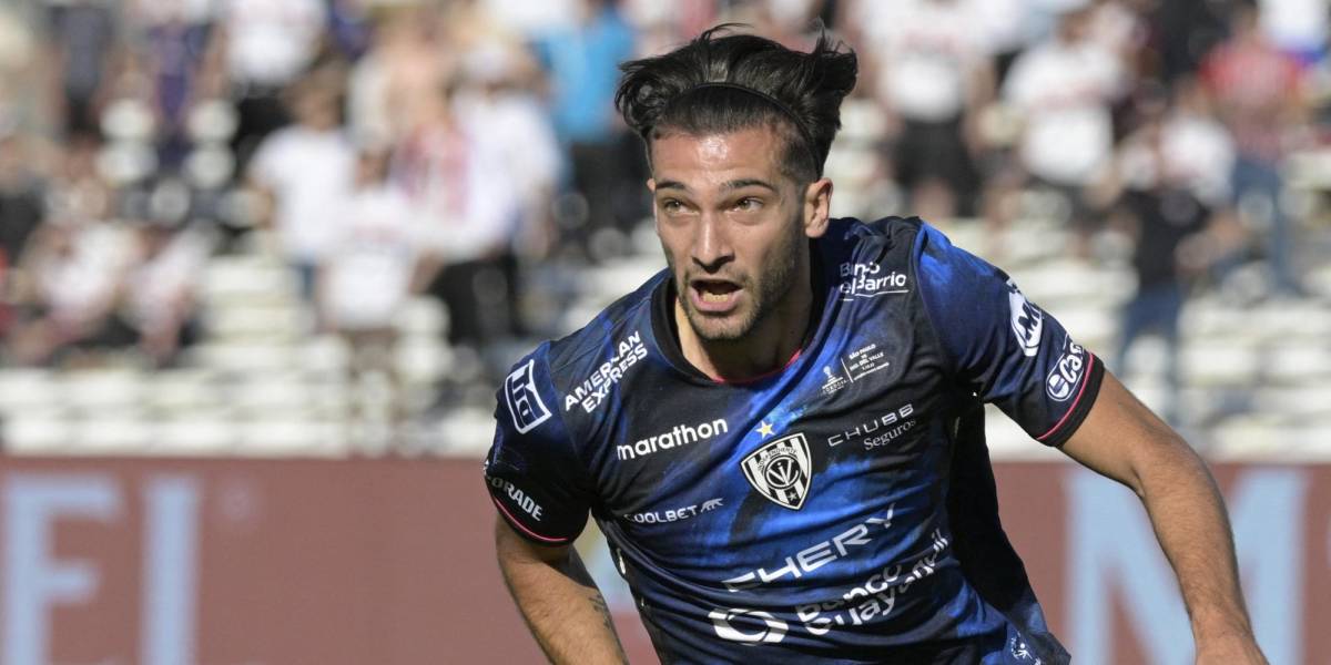 Lautaro Díaz, delantero de Independiente del Valle, no jugará la segunda final de Liga Pro por lesión