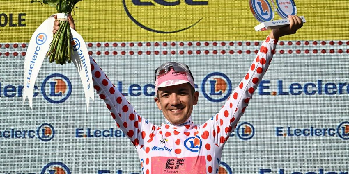El Tour de Francia terminó con Richard Carapaz como el rey de la montaña y más combativo