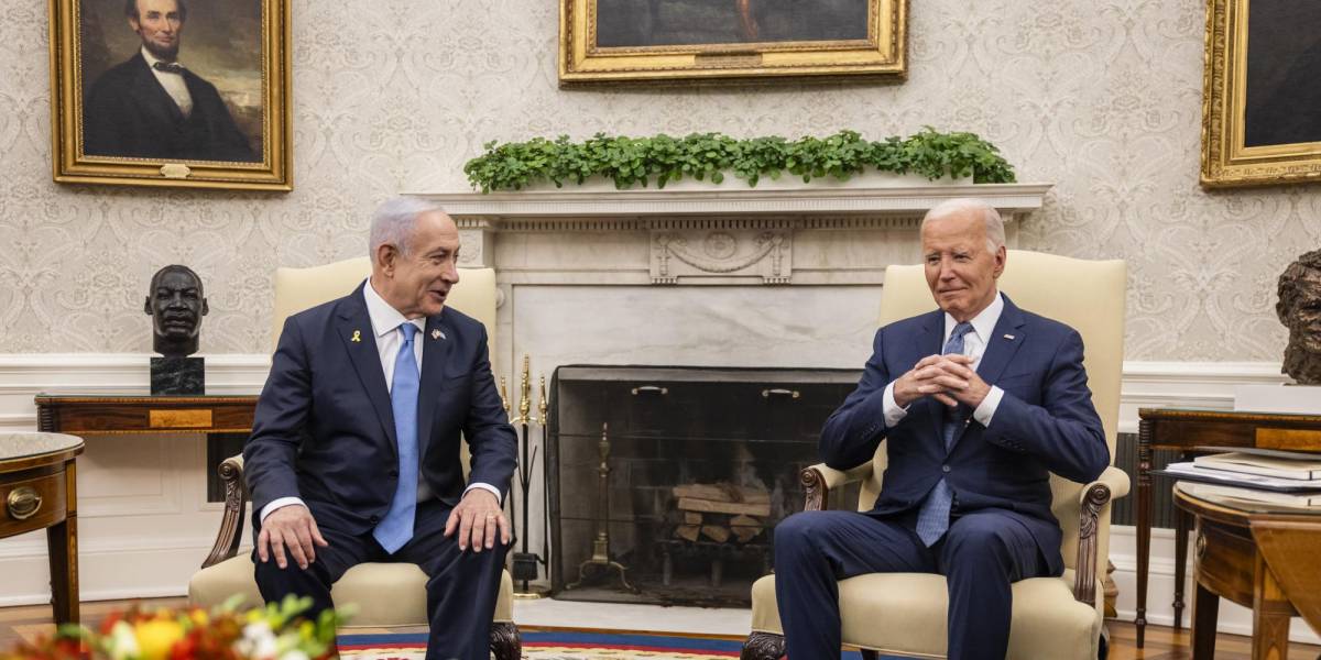 Netanyahu y Biden se reúnen en la Casa Blanca para discutir alto al fuego en Gaza
