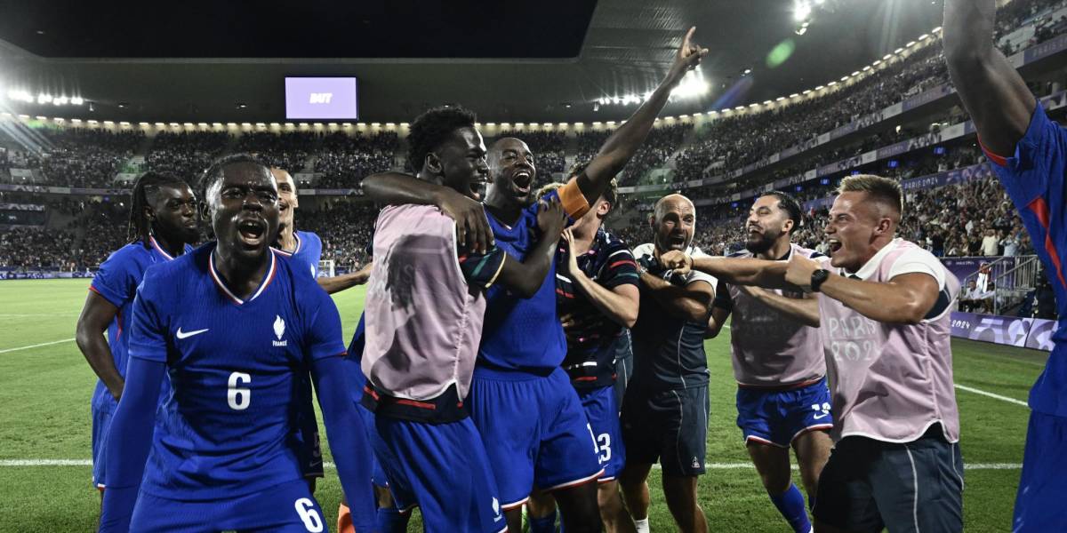 Francia eliminó a Argentina en los cuartos de final en el fútbol masculino de los Juegos Olímpicos