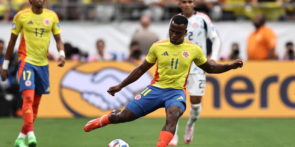 Colombia goléo 3-0 a Costa Rica y ya está en cuartos de final