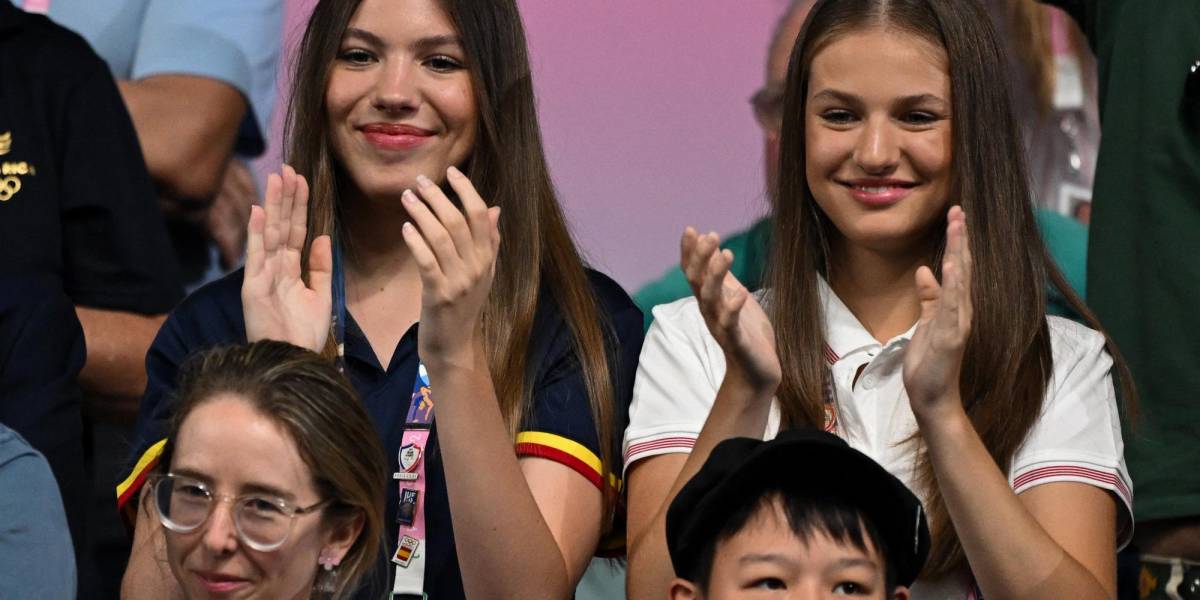 La princesa Leonor y su hermana Sofía se viralizan en redes por su aparición en los Juegos Olímpicos 2024