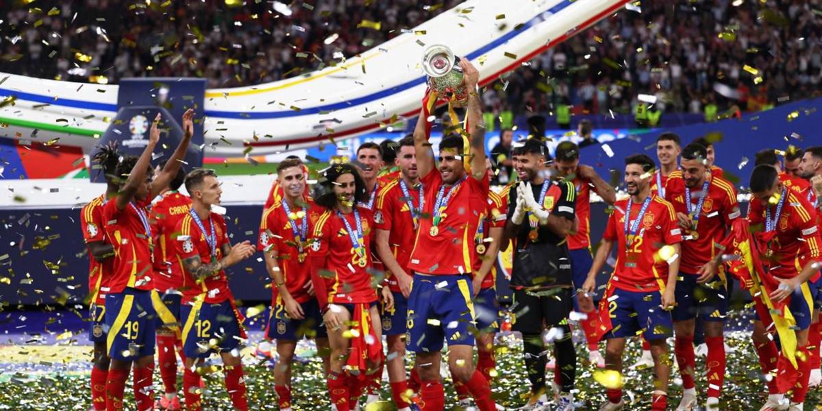 España, primer país con cuatro títulos de la Eurocopa