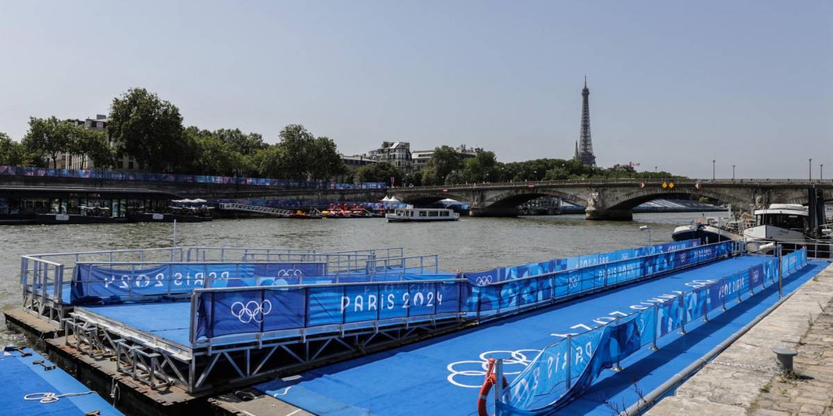 Juegos Olímpicos de París 2024: ¿El triatlón se puede convertir en duatlón por el estado del agua en el río Sena?