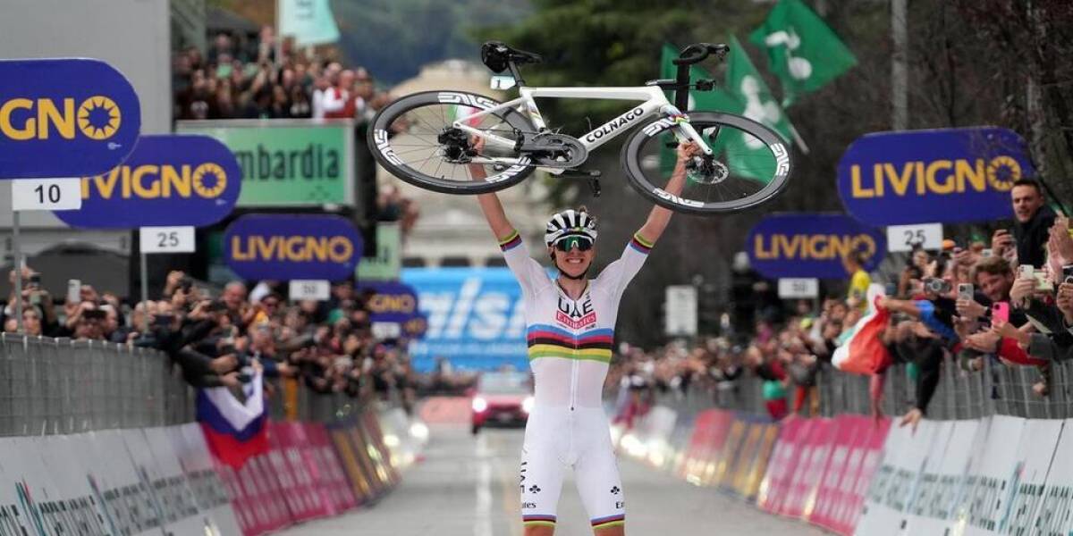 Pogacar gana por cuarto año consecutivo el Giro de Lombardía