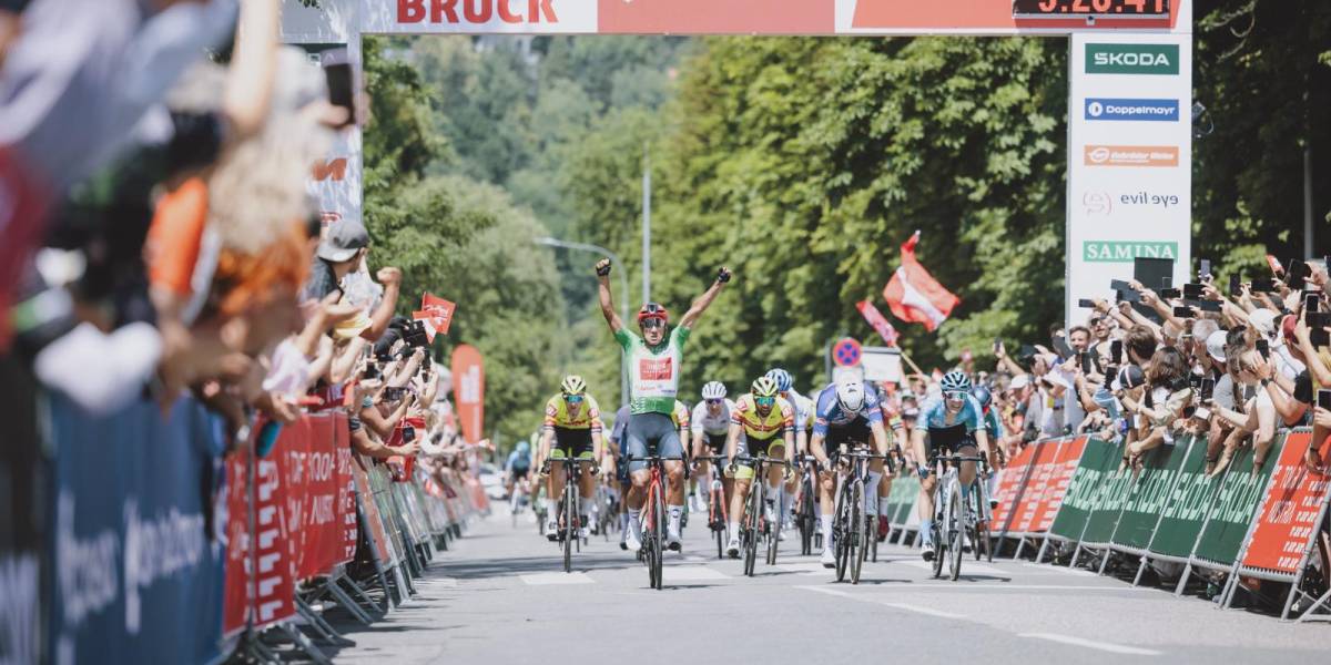 Jhonatan Narváez ganó la segunda etapa y es el líder del Tour de Austria