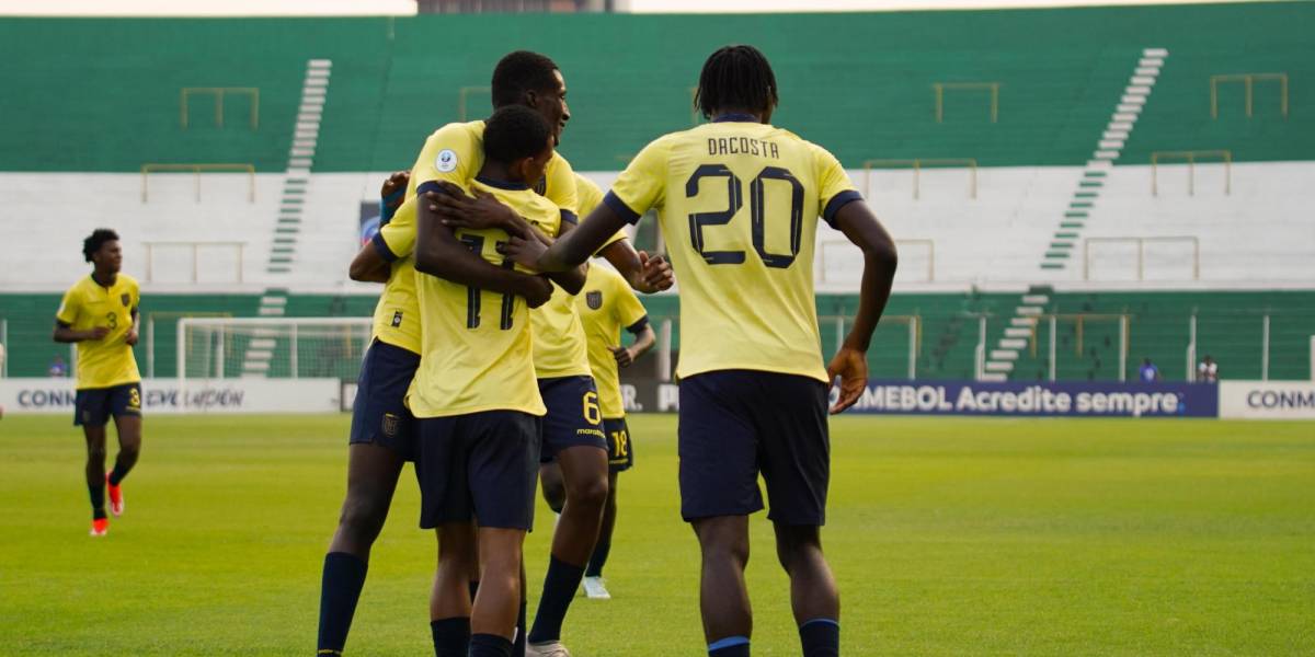 La selección de Ecuador venció en penales a Chile y jugará la final del Sudamericano Sub 15