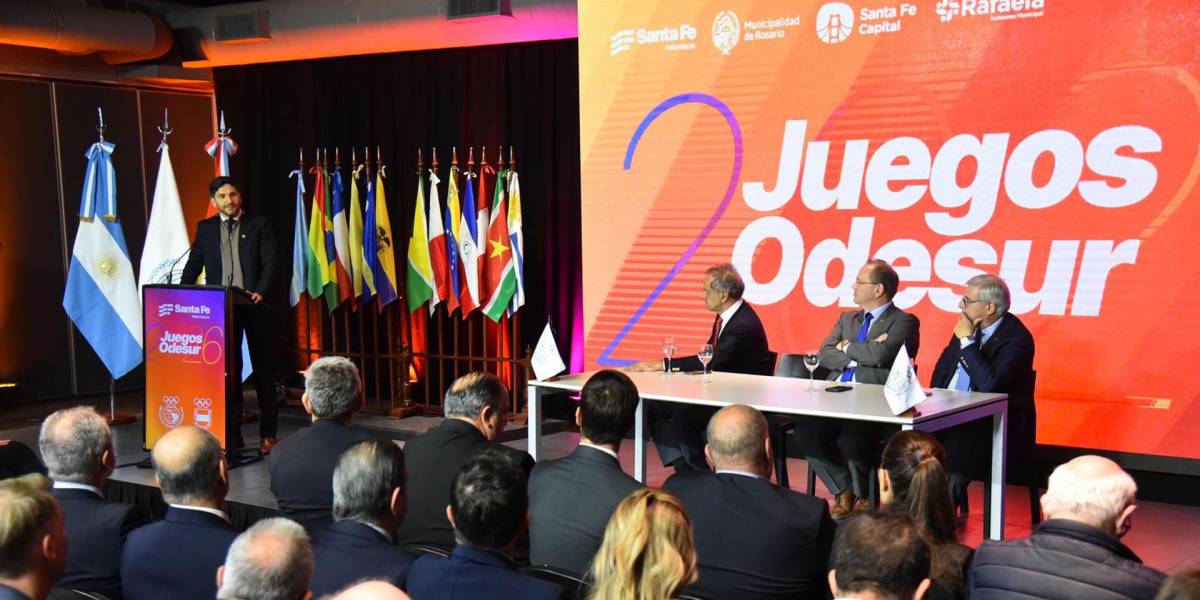 La provincia argentina de Santa Fe será la sede de los Juegos Suramericanos 2026