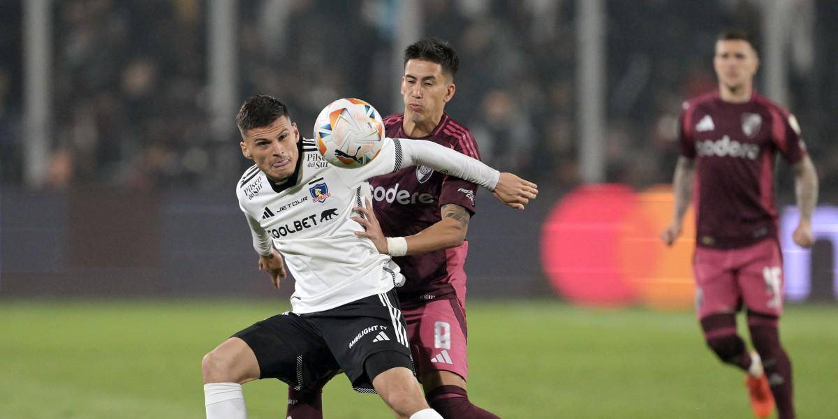 Colo Colo y River Plate empatan 1-1 en Santiago en ida de cuartos de la Libertadores