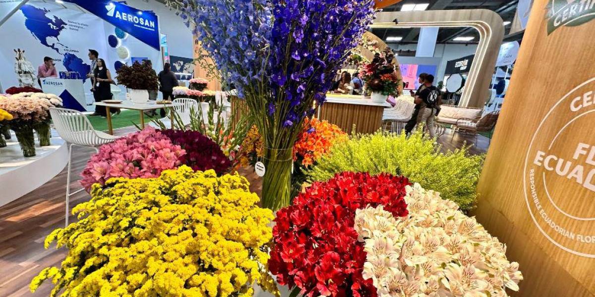 Ecuador buscará duplicar sus exportaciones de flores para 2025