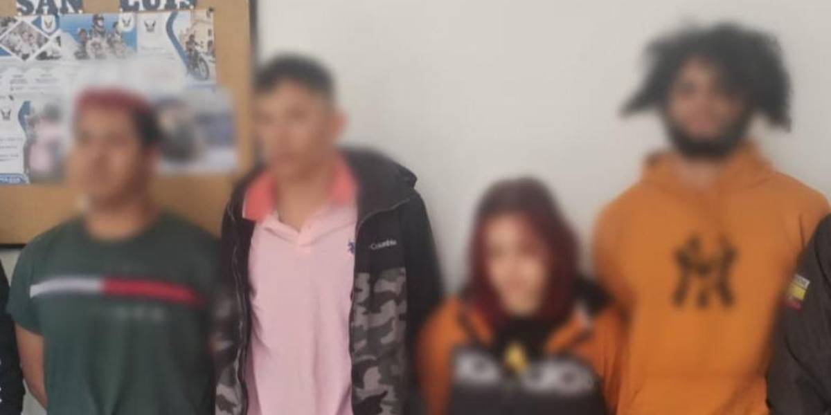 Un hombre escapó de sus secuestradores en Sangolquí; cuatro sospechosos fueron detenidos