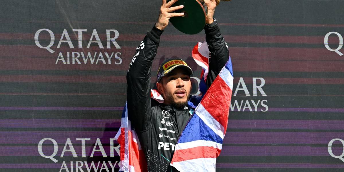 Lewis Hamilton ganó en Silverstone y alcanzó las 104 victorias en la F1