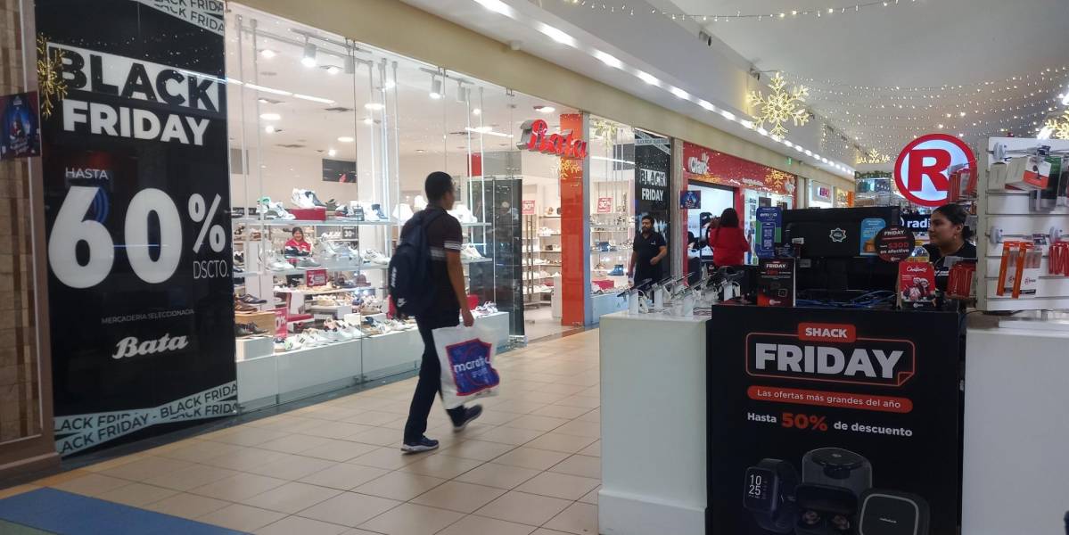 Black Friday, Black Week y Cyber Monday generaron más de USD 7 500 millones en ventas, según el SRI