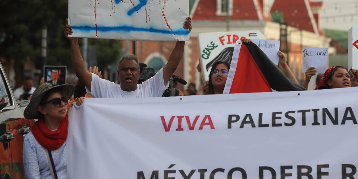 Protestas en la frontera de México-EE. UU.: activistas axigen el fin de la guerra en Gaza