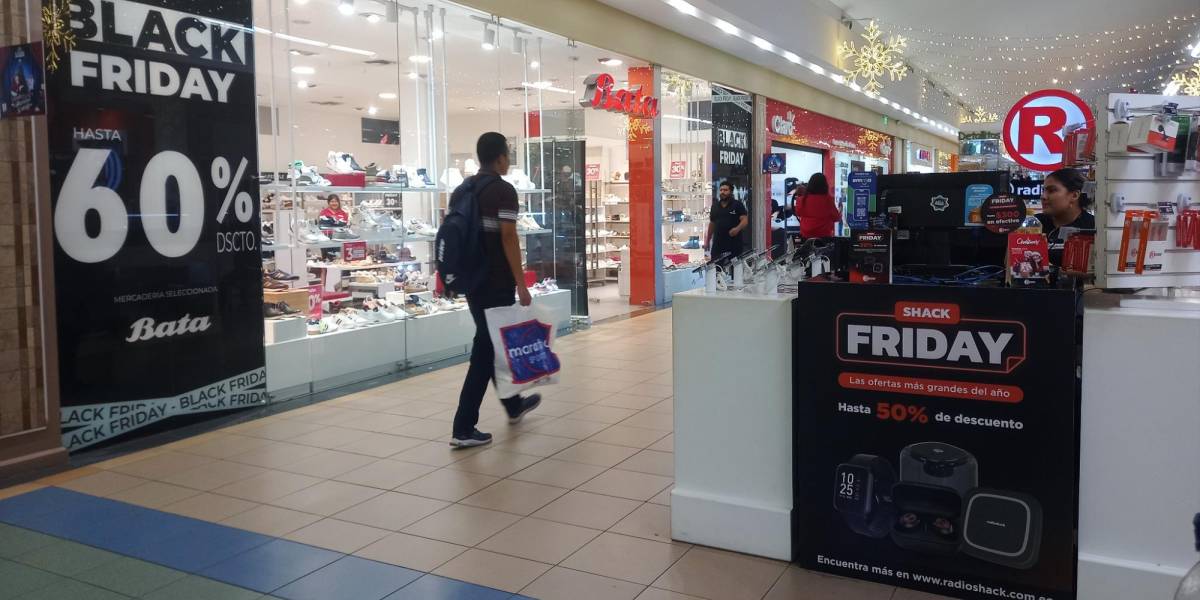 Locales comerciales de Quito, Guayaquil, Cuenca y Esmeraldas anuncian promociones diferentes por el Black Friday